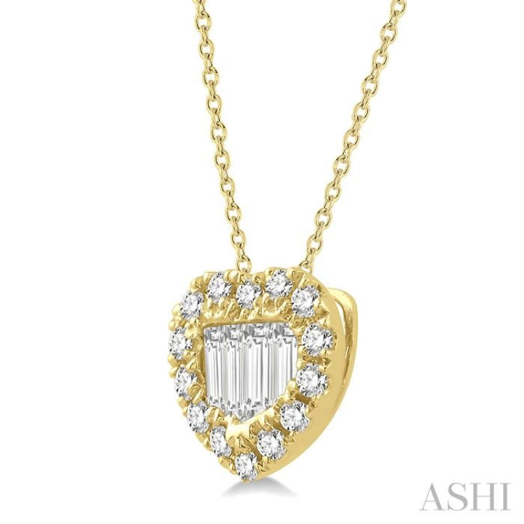 Heart Shape Diamond Fashion Pendant