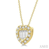 Heart Shape Diamond Fashion Pendant
