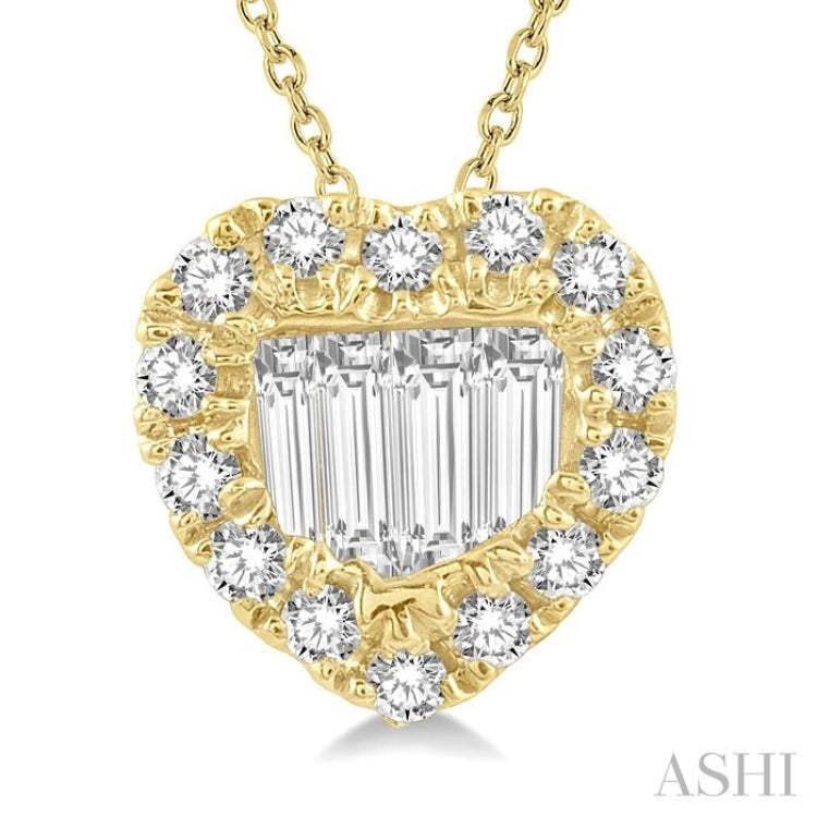 Heart Shape Diamond Fashion Pendant