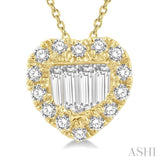 Heart Shape Diamond Fashion Pendant