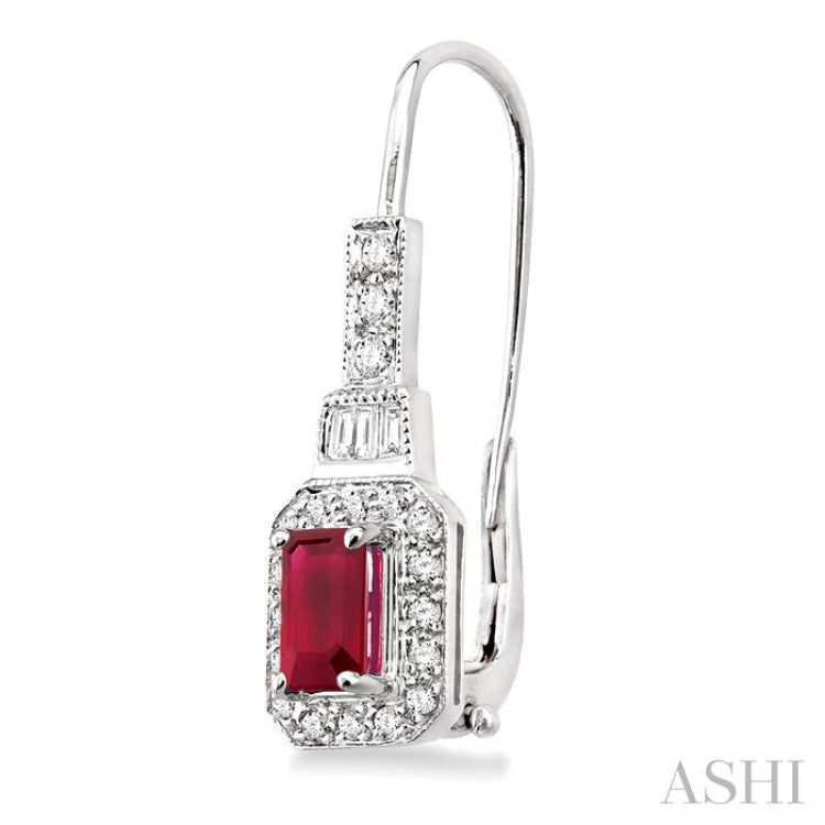 Gemstone & Diamond Earrings