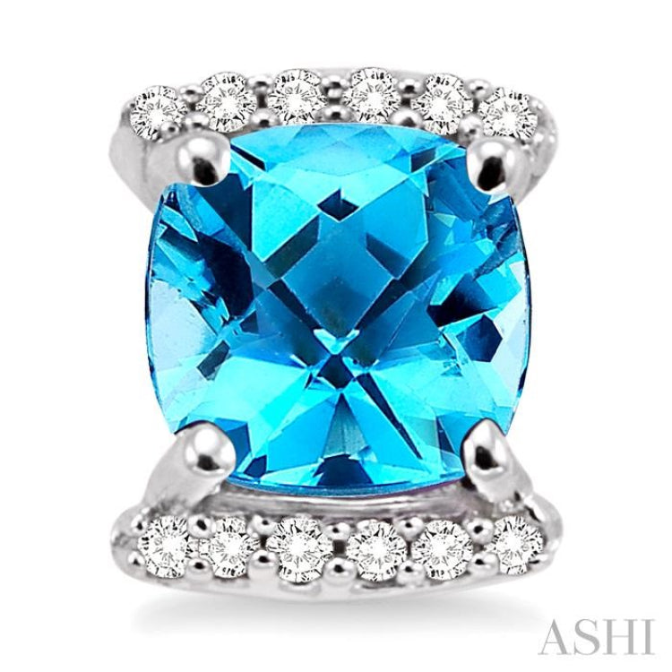 Gemstone & Diamond Earrings