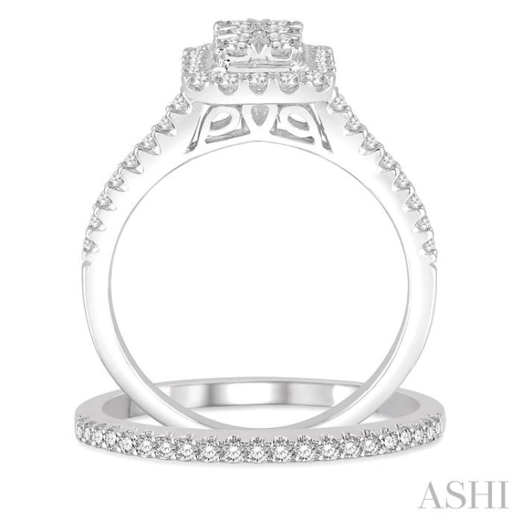 Lovebright Bridal Diamond Wedding Set