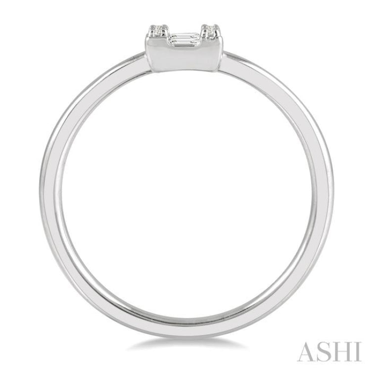 Petite Baguette Diamond Fashion Ring