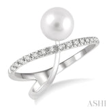 Pearl & Diamond Ring