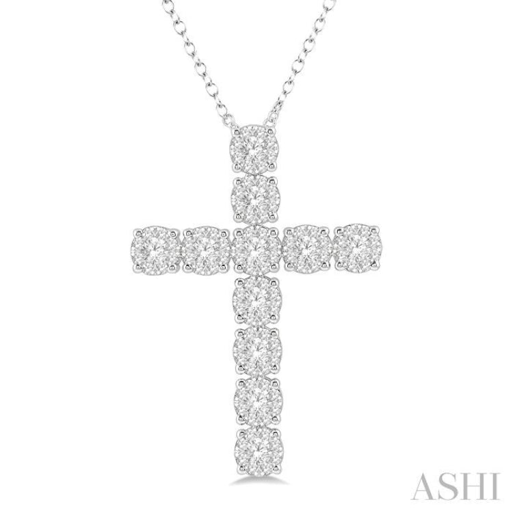 Lovebright Cross Diamond Pendant