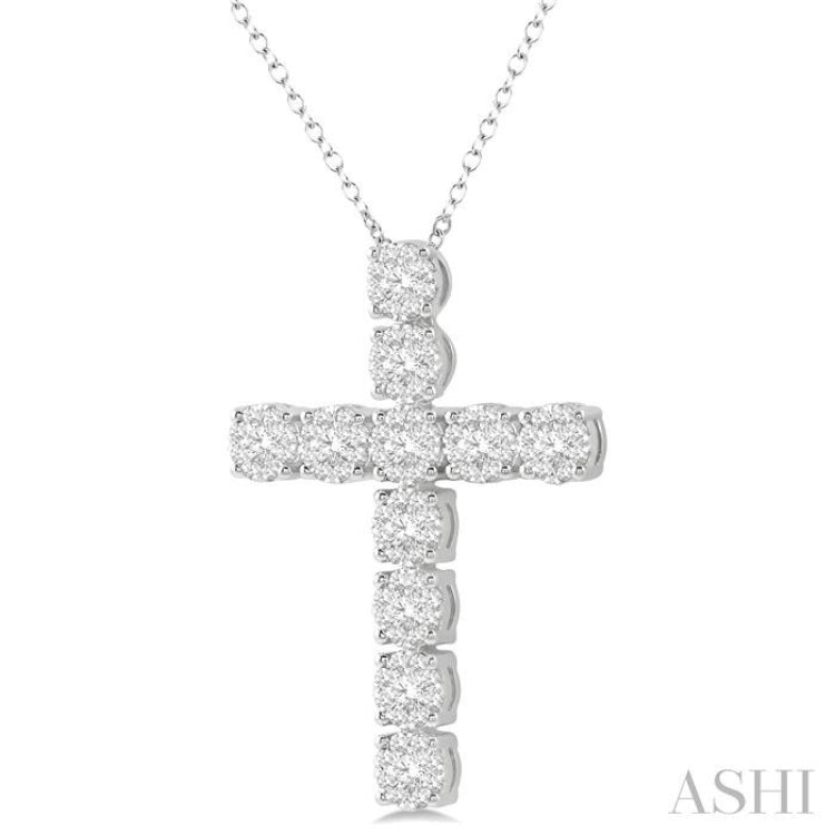 Lovebright Cross Diamond Pendant