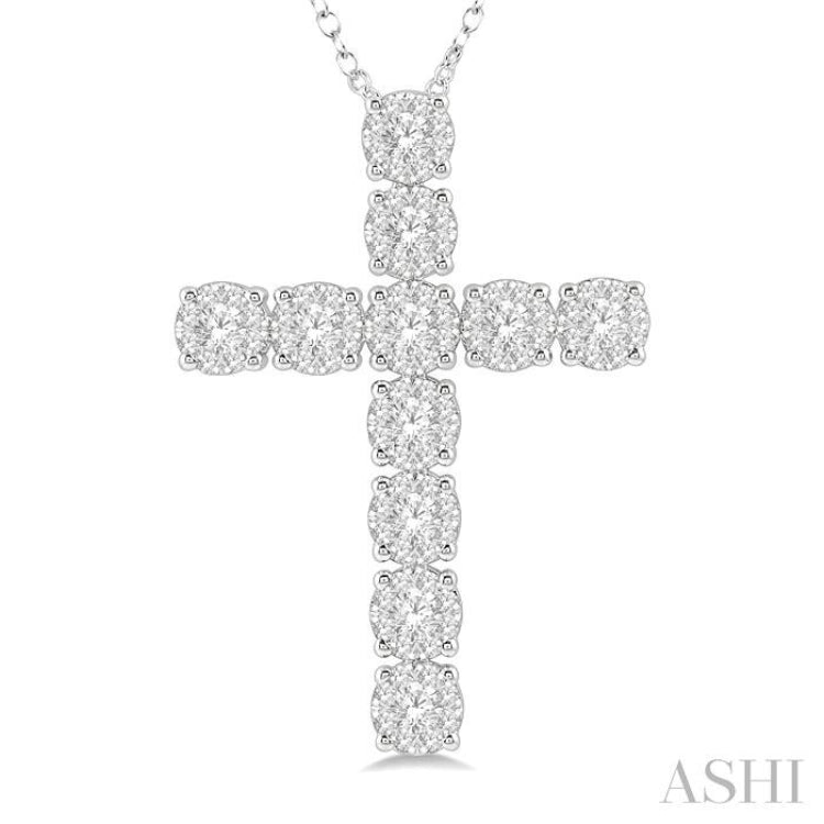 Lovebright Essential Cross Diamond Pendant