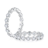 Alternating Pave Diamond Eternity Band