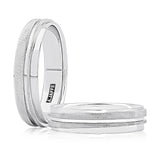 Classic Platinum Men's Wedding Band