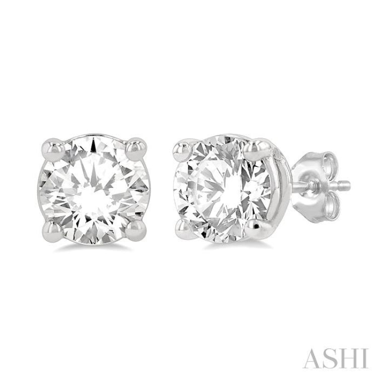 Stud Diamond Earrings