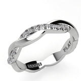 Entwined Half Twine Eternity Wedding Band 0.23ct