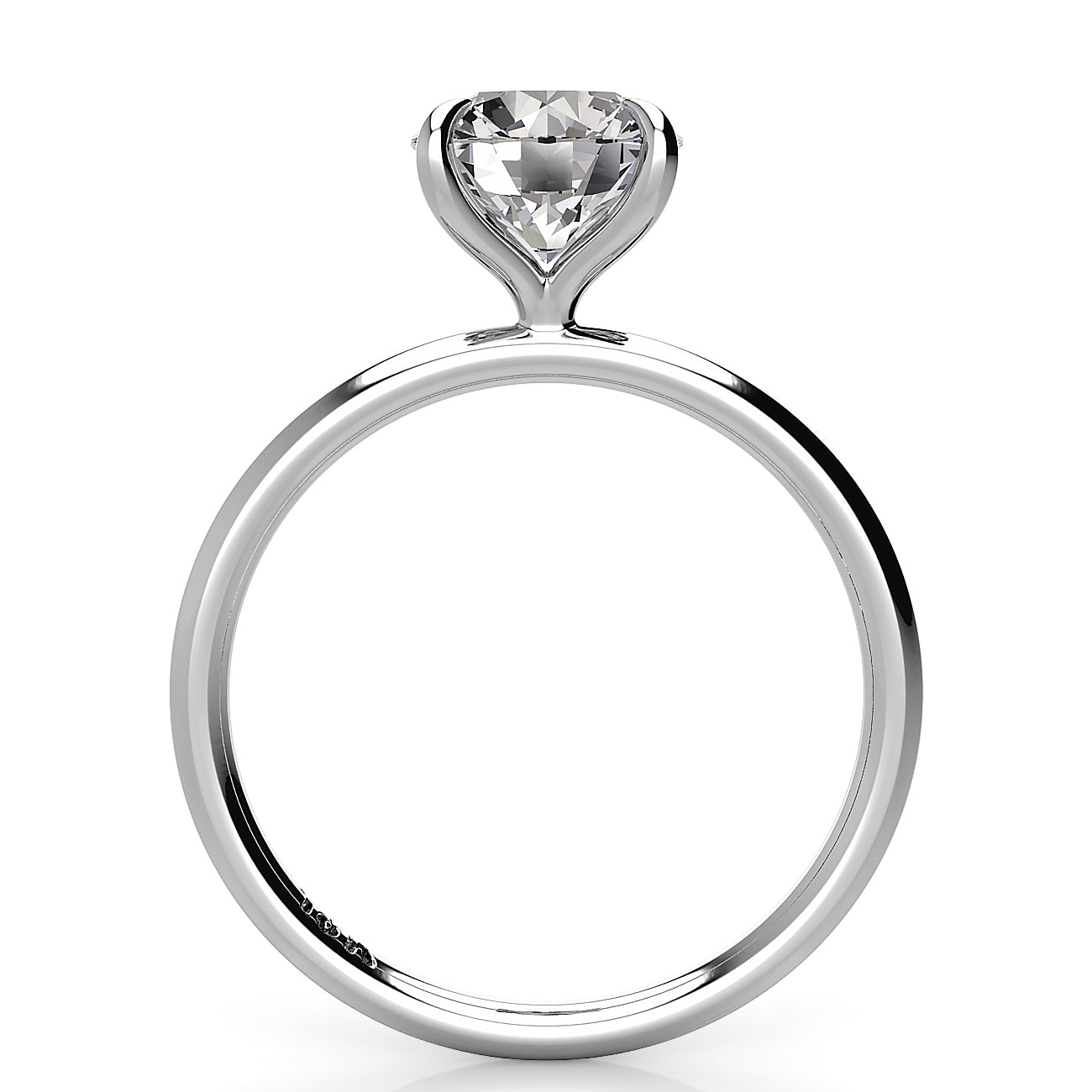 1.5mm Comfort Fit Engagement Ring