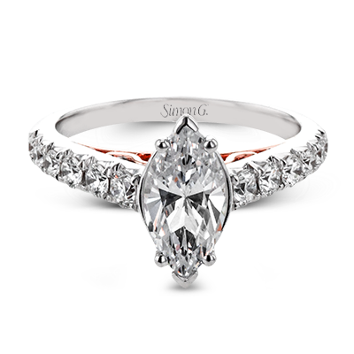 LP2356-MQ WHITE 18K SEMI WHITE-ROSE 1