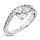 Lightning Bolt Engagement Ring LR2822