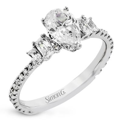 LR2850 WHITE 18K SEMI