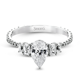 LR2850 WHITE 18K SEMI 1
