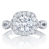 Round Bloom Engagement Ring