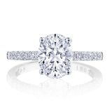 Oval Solitaire Engagement Ring