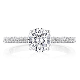 Round Solitaire Engagement Ring