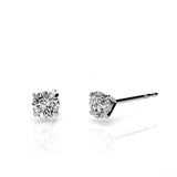 Earth- Mined Natural Diamond - Diamond Stud
