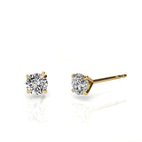 Earth- Mined Natural Diamond - Diamond Stud