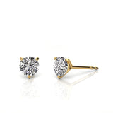 Earth- Mined Natural Diamond - Diamond Stud