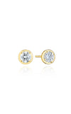 Round Diamond Stud Earring - 1ct