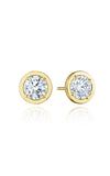 Round Diamond Stud Earring - 3.08ct