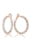 Diamond Hoop Earrings
