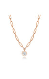 Petite Diamond Link Necklace - 1.54ct