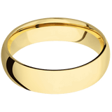 10K Yellow Gold + Polish Finish