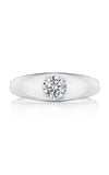 Domed Diamond Ring - 0.52ct