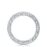 Channel Set Wedding Band