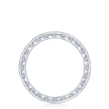 Twist with Diamond Accent Wedding Band