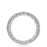 Channel Set Wedding Band