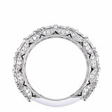 East West Marquise and Pear Mosaic Band