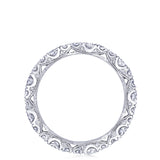 Marquise Shape Design Detail Wedding Band