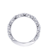 Marquise Shape Design Detail Wedding Band