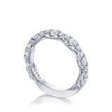 Marquise Shape Design Detail Wedding Band