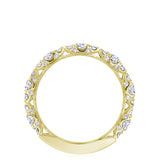 Marquise Shape Design Detail Wedding Band