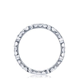 Marquise and Round Design Wedding Band