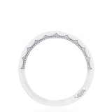 Crescent Crown Ring with Diamond