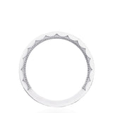 Crescent Crown Ring with Diamond