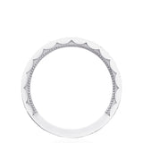 Crescent Crown Ring with Diamond
