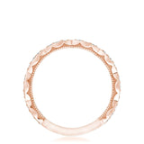 Marquise Design Wedding Band with Diamond