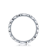 Marquise Design Wedding Band - 2.5mm