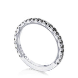 String of Black Diamonds Ring