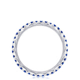 String of Sapphires Ring