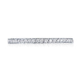 Pavé Diamond Wedding Band - 1.5mm